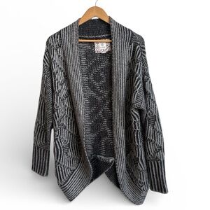 Element Open Front Cardigan Sweater Size Large